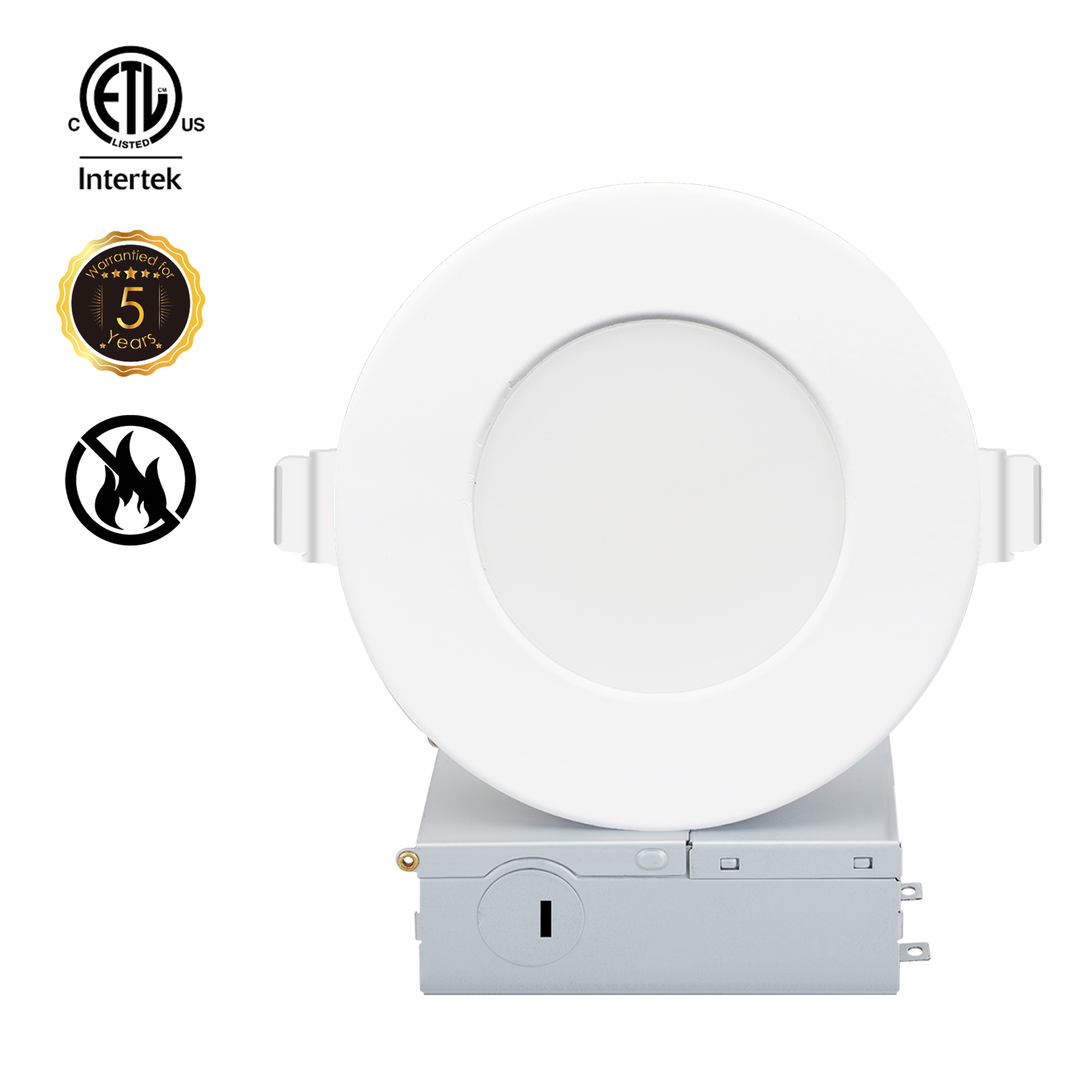 Feuerbeständige LED-Einbau-Downlights