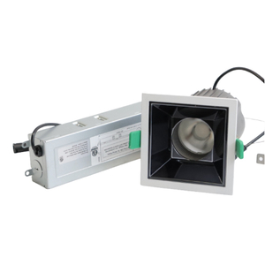 IP65 Deep Series UGR&lt;10 Rundes quadratisches LED-COB-Downlight 15D-38D Abstrahlwinkel einstellbares Downlight