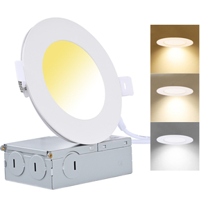 3 Zoll 4 Zoll 6 Zoll 5CCT IC-zertifizierte LED-Deckeneinbauleuchte Slim Downlights Dimmbare schlanke Einbauleuchte für feuchte Standorte