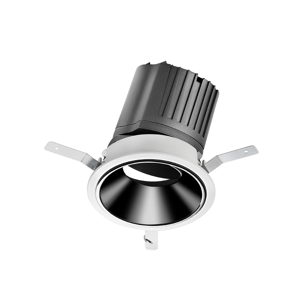 Less Series UGR&lt;10 Rundes, quadratisches LED-COB-Downlight 15D-38D Abstrahlwinkel einstellbares Downlight