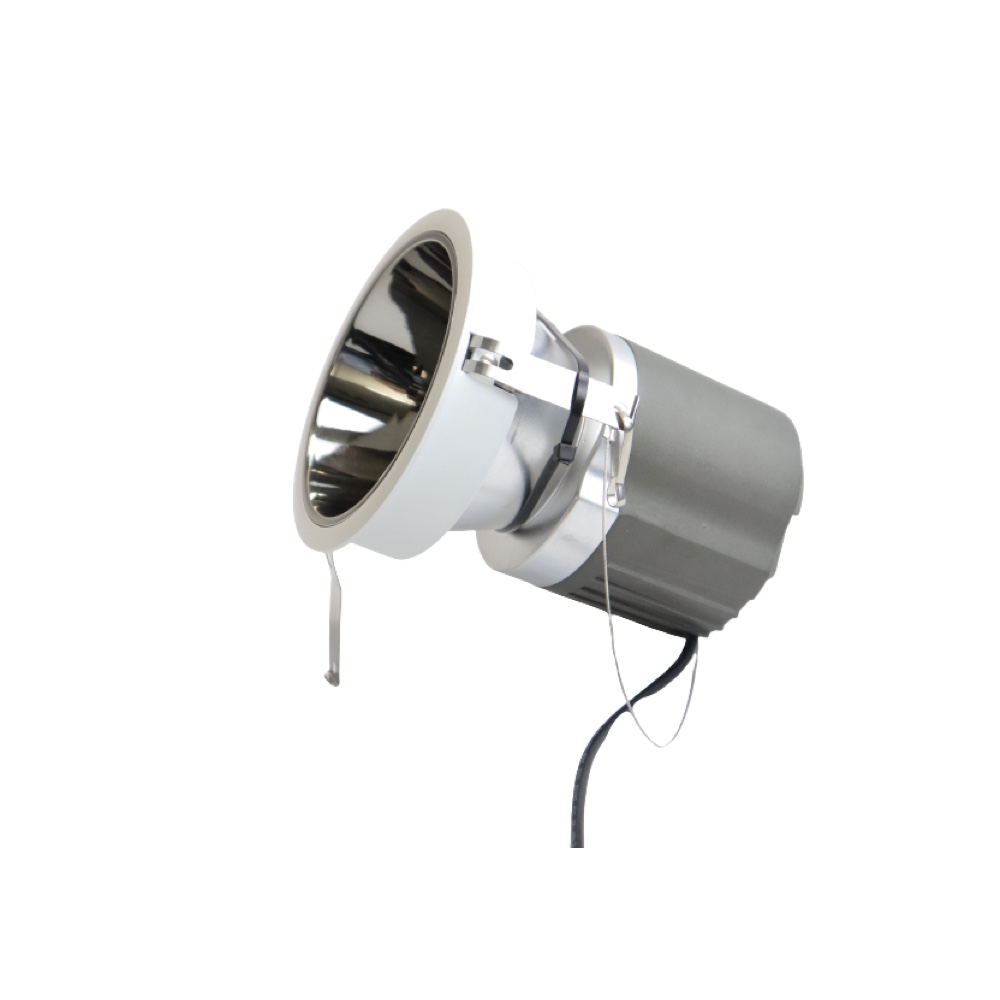 IP65 Deep Series UGR&lt;10 Rundes quadratisches LED-COB-Downlight 15D-38D Abstrahlwinkel einstellbares Downlight