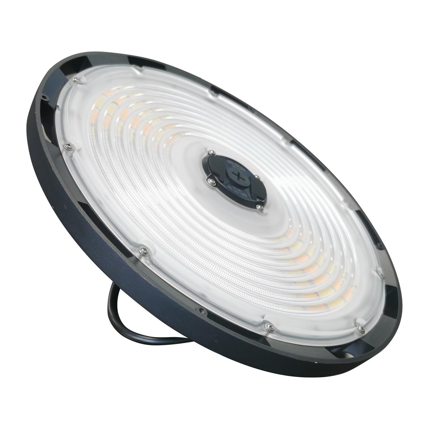 Gehäuse aus Aluminiumdruckguss, Lagerbeleuchtung, Werkstatt, Garage, DLC ETL UL 100 W, 150 W, 200 W, 240 W, IP65, wasserdicht, 150 lm/w, LED-UFO-Hochregalleuchte mit 5 Jahren Garantie 